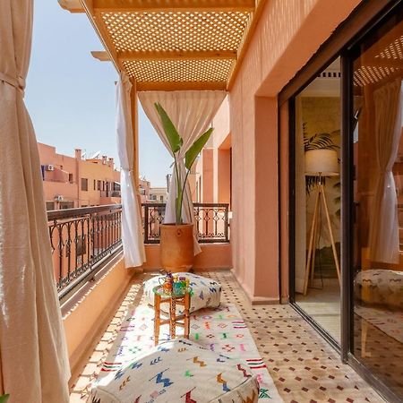 Le Palmier - Appartement Authentique A Gueliz Marrakesh Ngoại thất bức ảnh