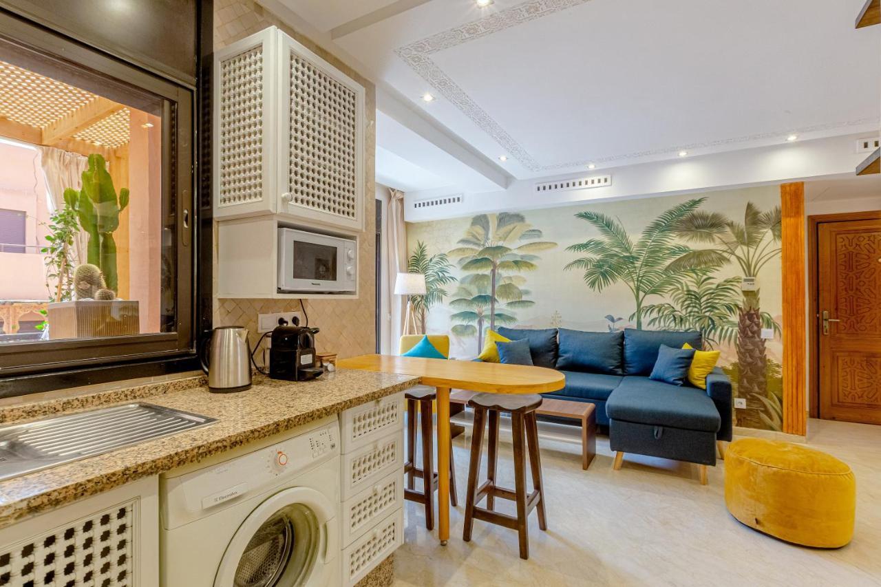 Le Palmier - Appartement Authentique A Gueliz Marrakesh Ngoại thất bức ảnh