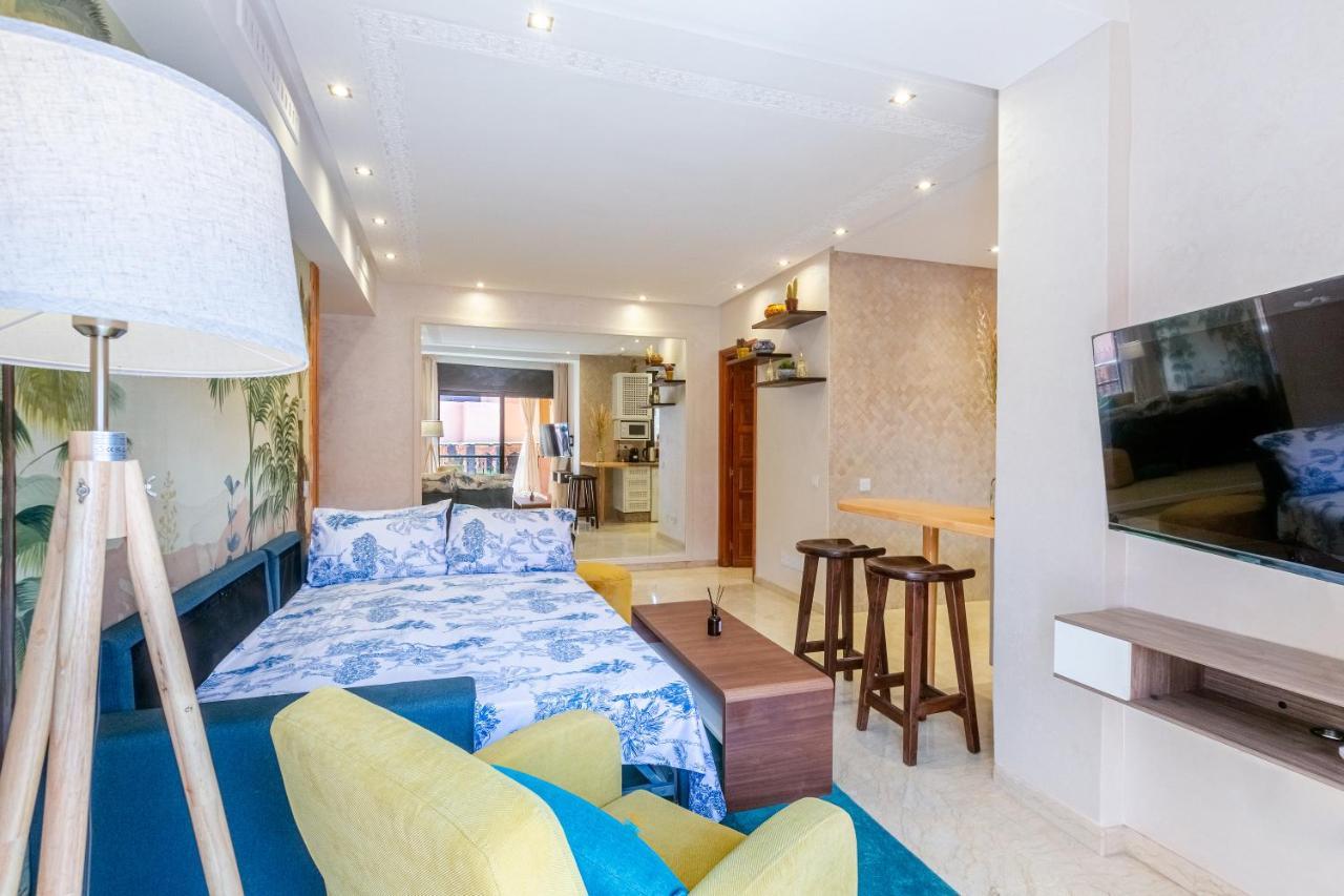 Le Palmier - Appartement Authentique A Gueliz Marrakesh Ngoại thất bức ảnh