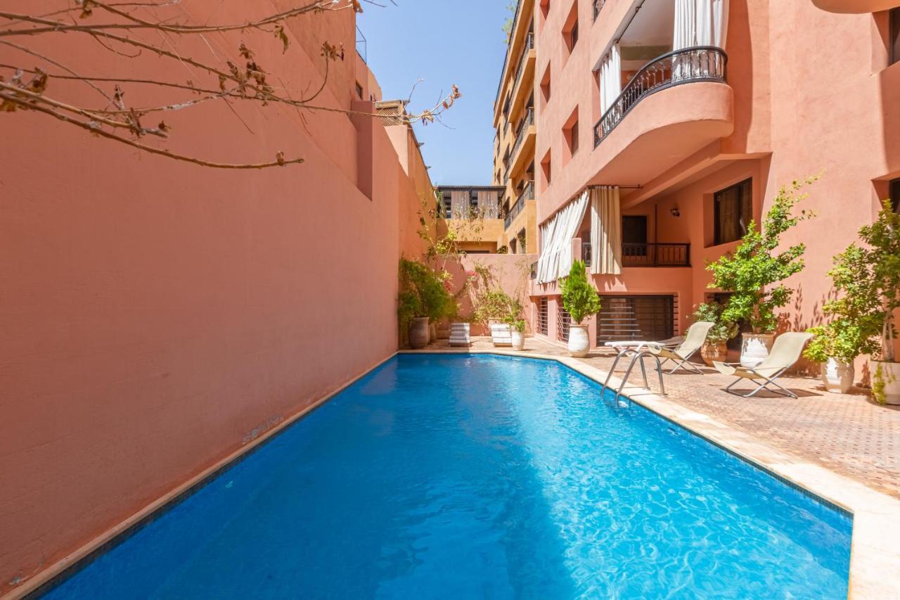 Le Palmier - Appartement Authentique A Gueliz Marrakesh Ngoại thất bức ảnh
